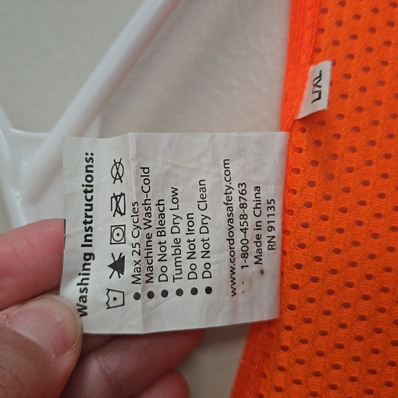 Cordova Hi-Vis Safety Vest - Picture 4 of 7